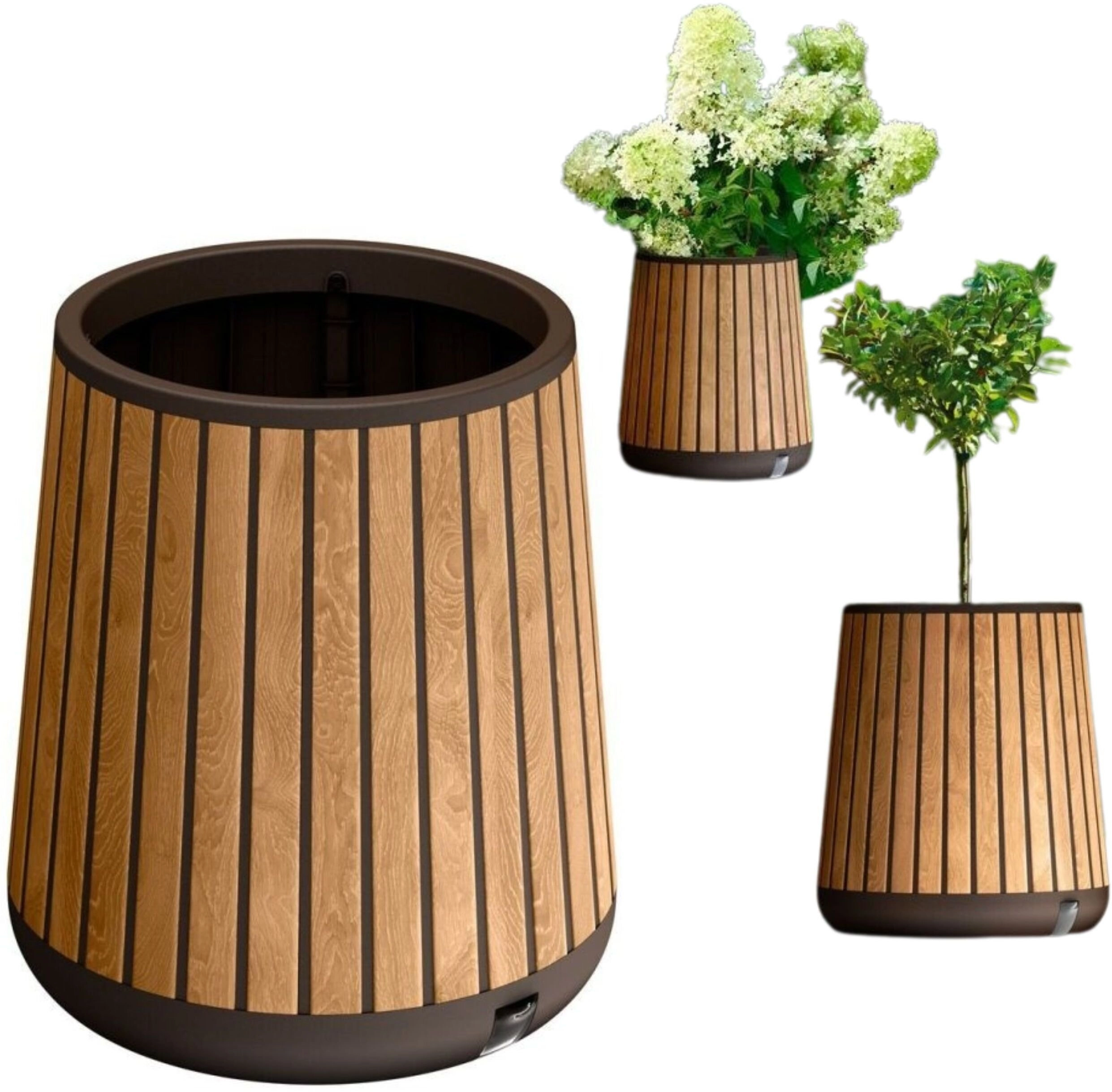 Puķu pods Deco Conic Planter Venetian
