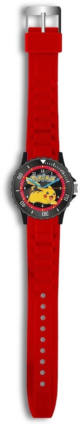 Zegarek Analogowy Klasyczny DzieciÄcy Pokemon Pikachu