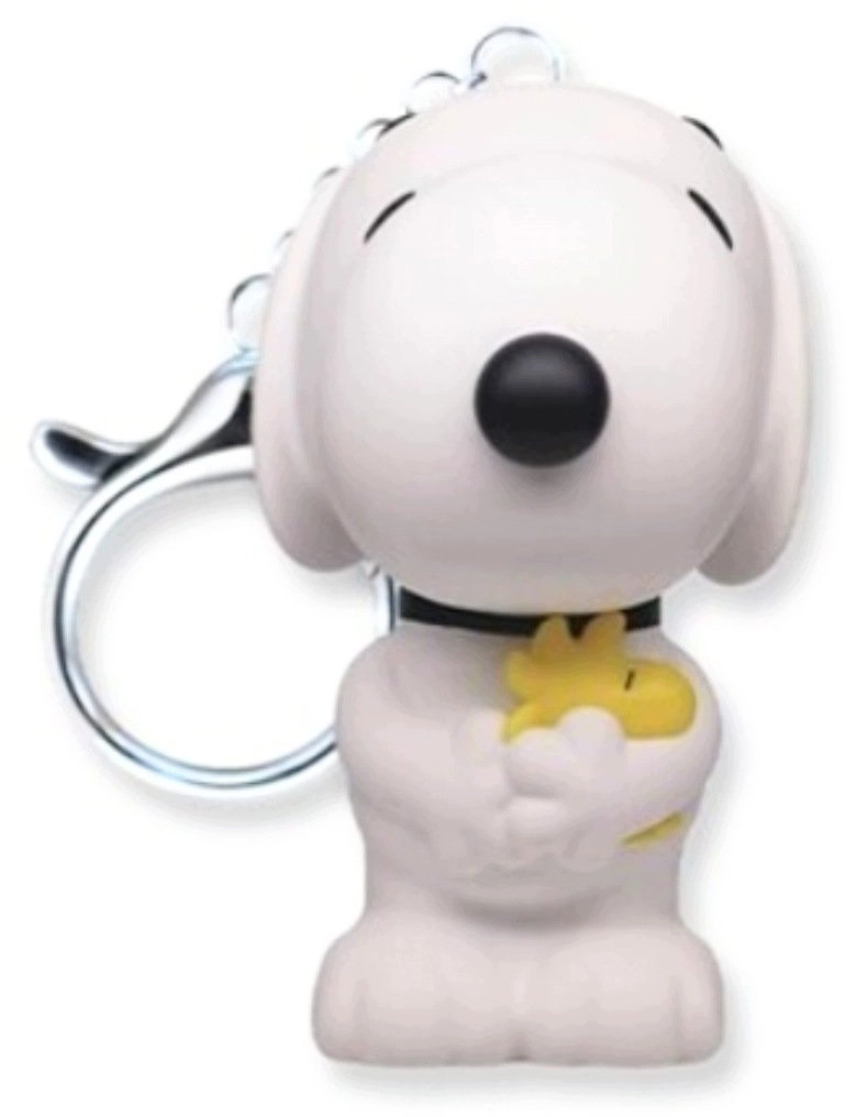 Peanuts Snoopy 3D keychain with LED