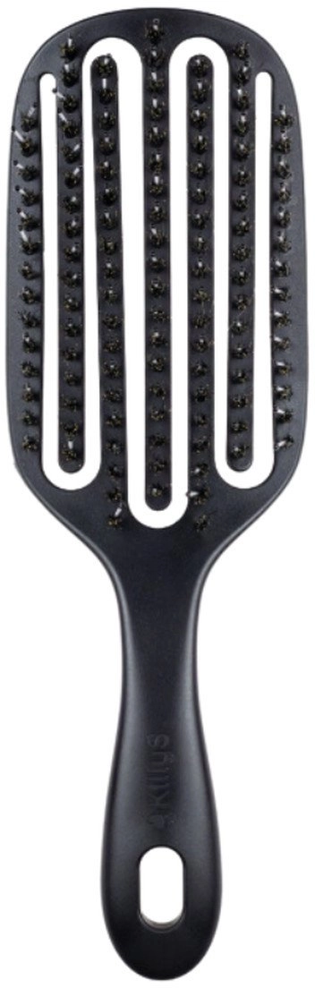 KILLYS_Hairbrush with wild boar bristles black