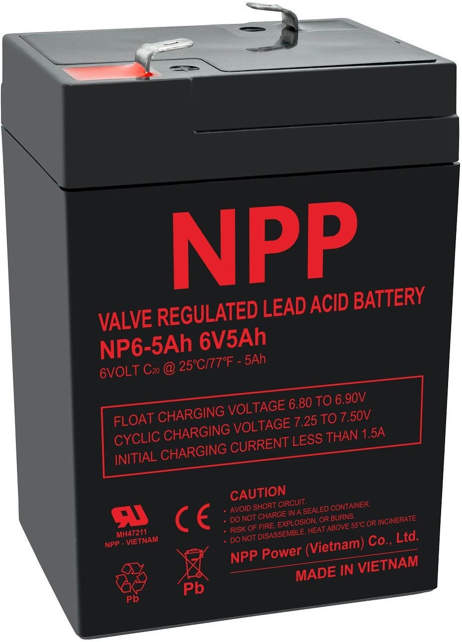 CHARGER NPP 6V 5AH PB 15173598