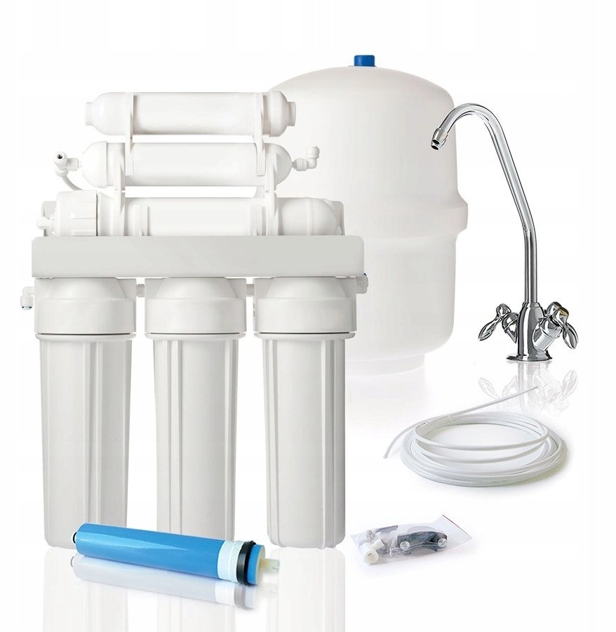 Water filter 6-stage reverse osmosis system