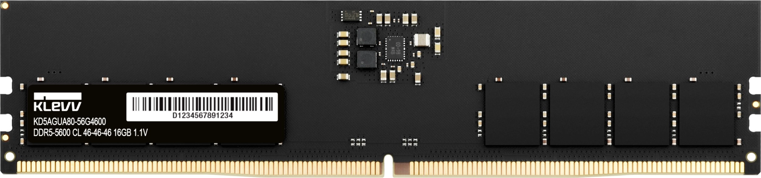 Klevv U-DIMM atmiņas modulis 16 GB 1 x 16 GB DDR5 5600 MT/s 288-pin DIMM