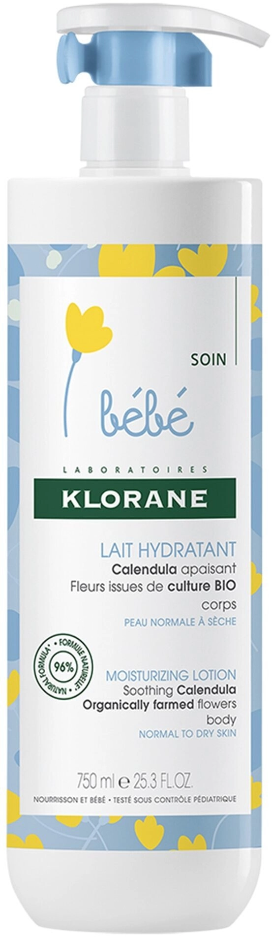 Klorane  Bebe  Calendula  Moisturising  Body Milk