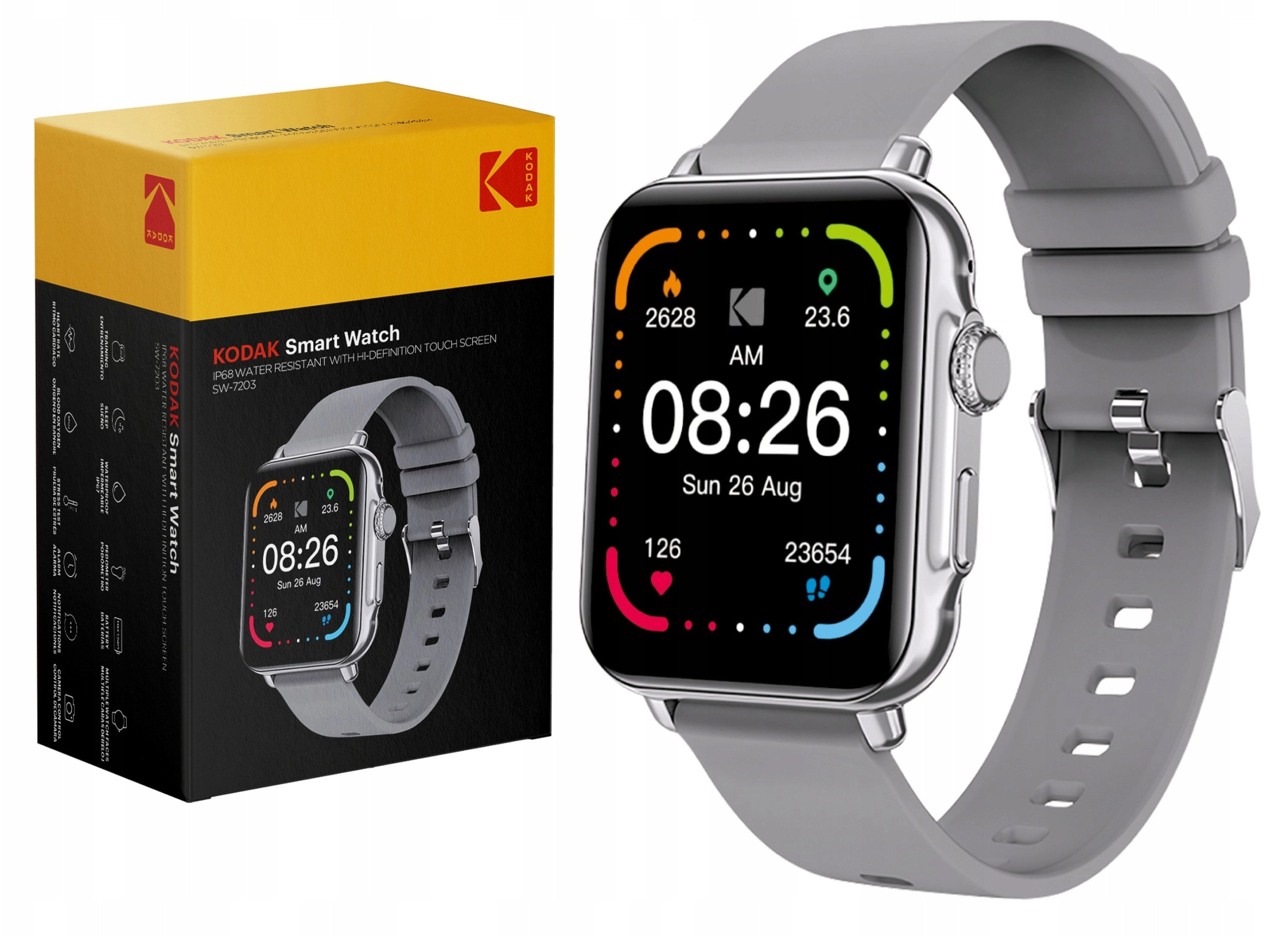 Smartwatch Ip68 Gps Heart Rate Saturation
