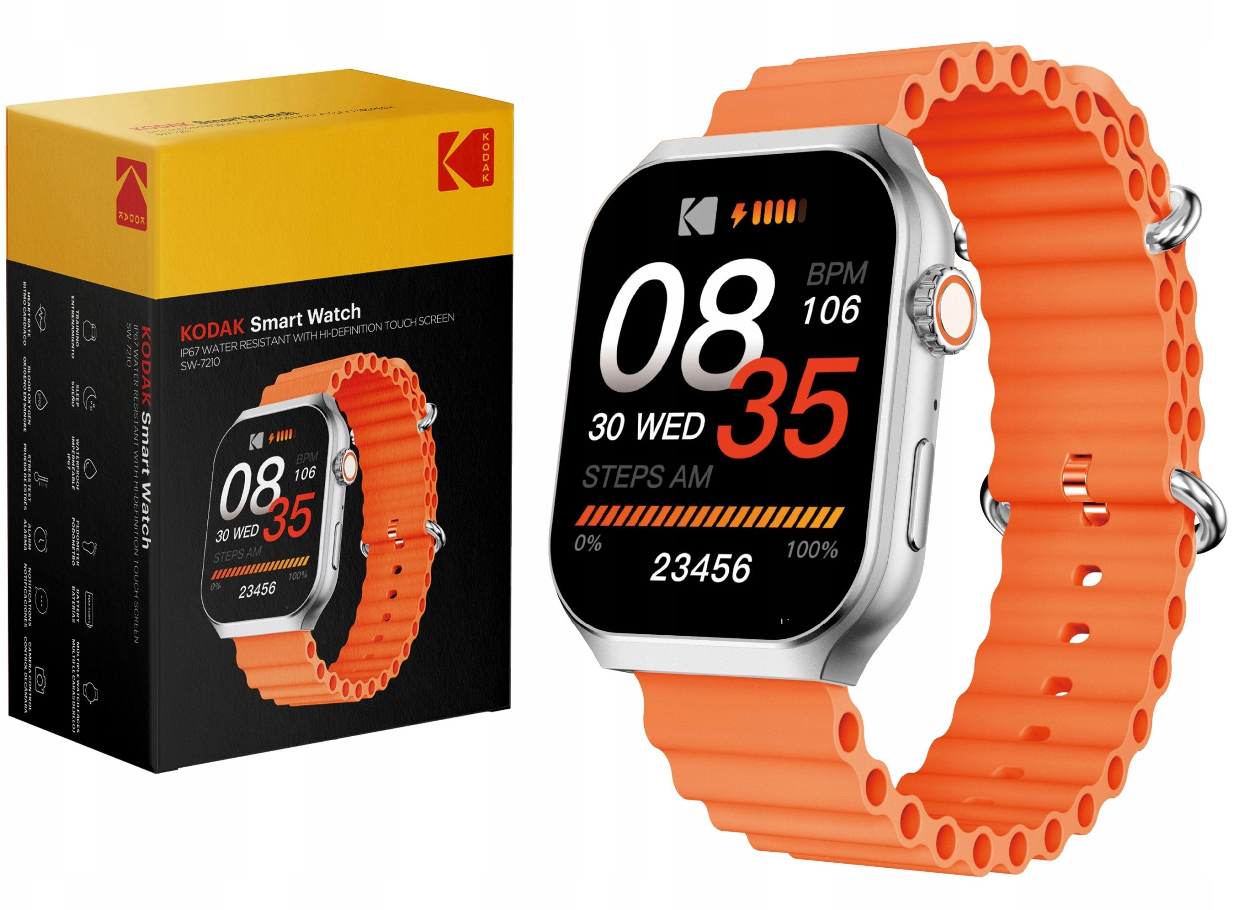 Kodak Smartwatch Ip67 Gps Heart Rate