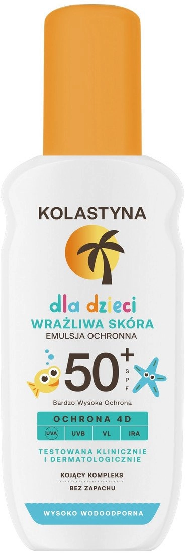 Kolastyna spray wrażliwa dzieci spf50+ new