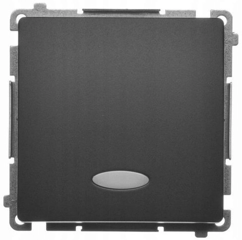 Simon Basic Single-pole switch with LED