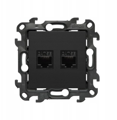 Kontakt-Simon Gniazdo komputerowe podwójne RJ45 Simon