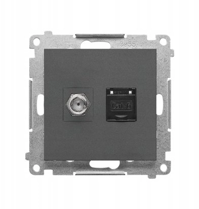 Simon 55 F-type antenna socket +