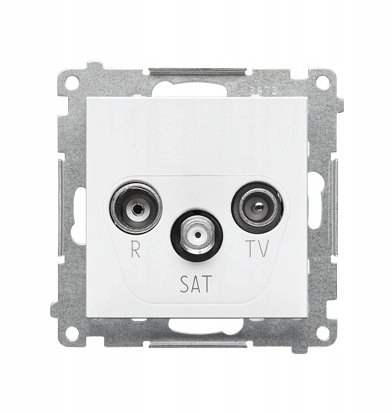 Kontakt-Simon R-TV-SAT loop-through antenna socket 7