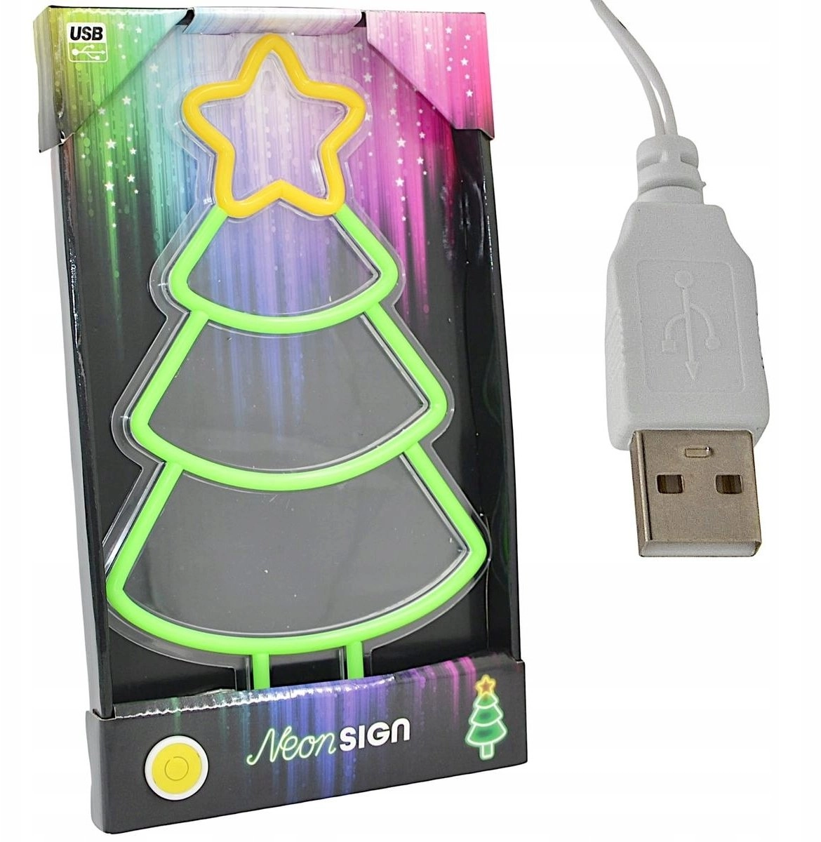 NEON FIGURE CHRISTMAS TREE LAMP 15628226