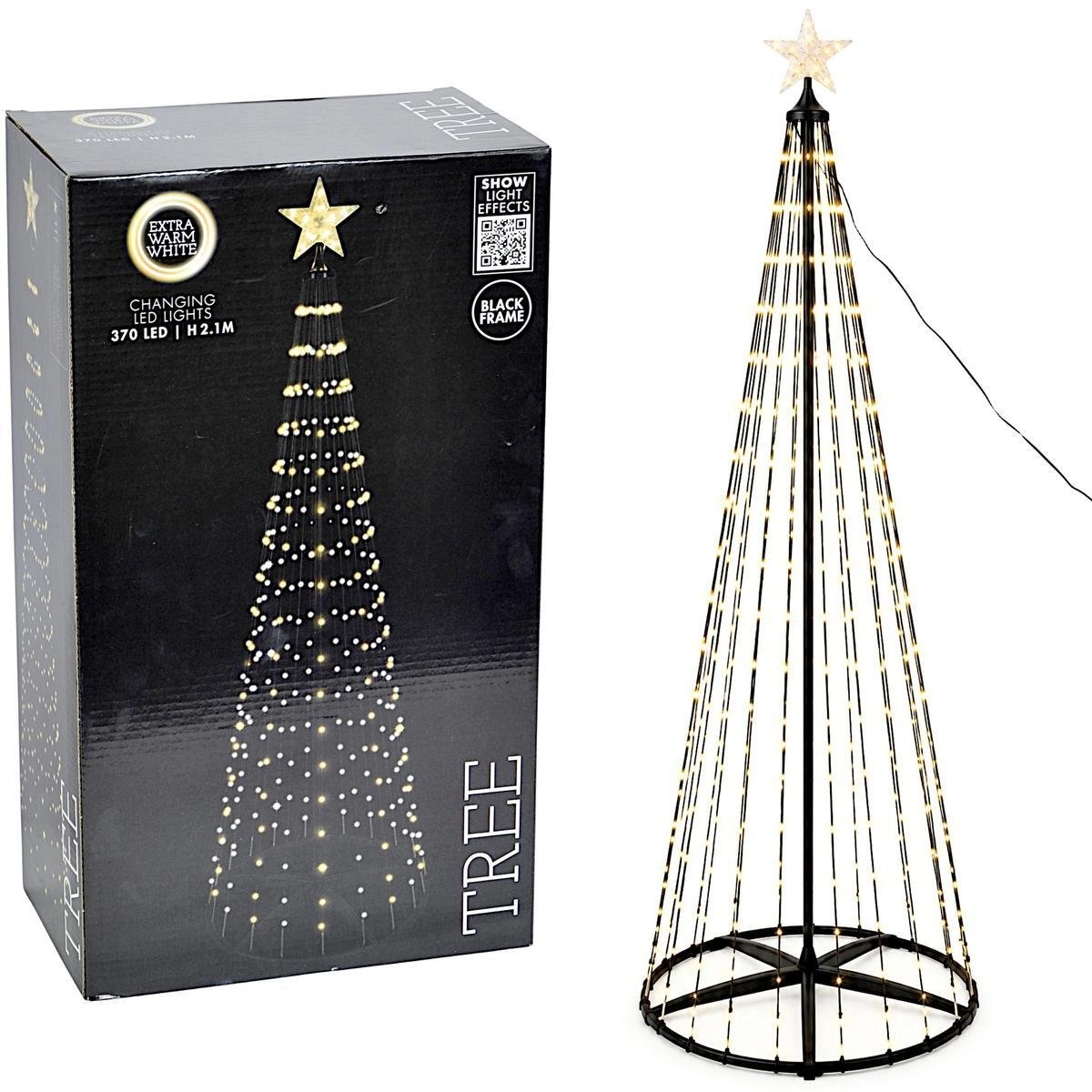 Koopman DECORATIVE CHRISTMAS TREE 370LED SUPER