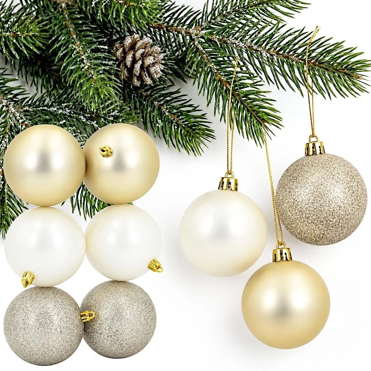 Koopman SAFE PLASTIC DECORATIVE BALL 6PCS