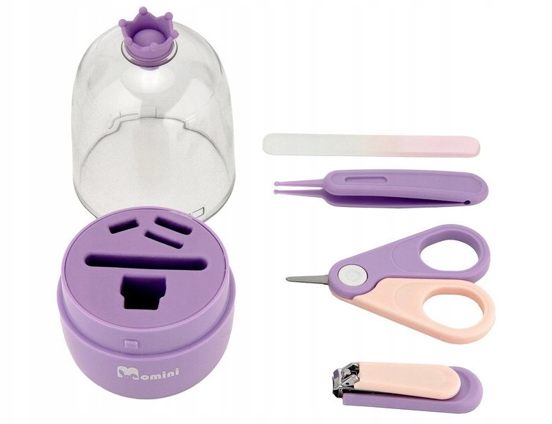 Momini baby nail care kit Lilac
