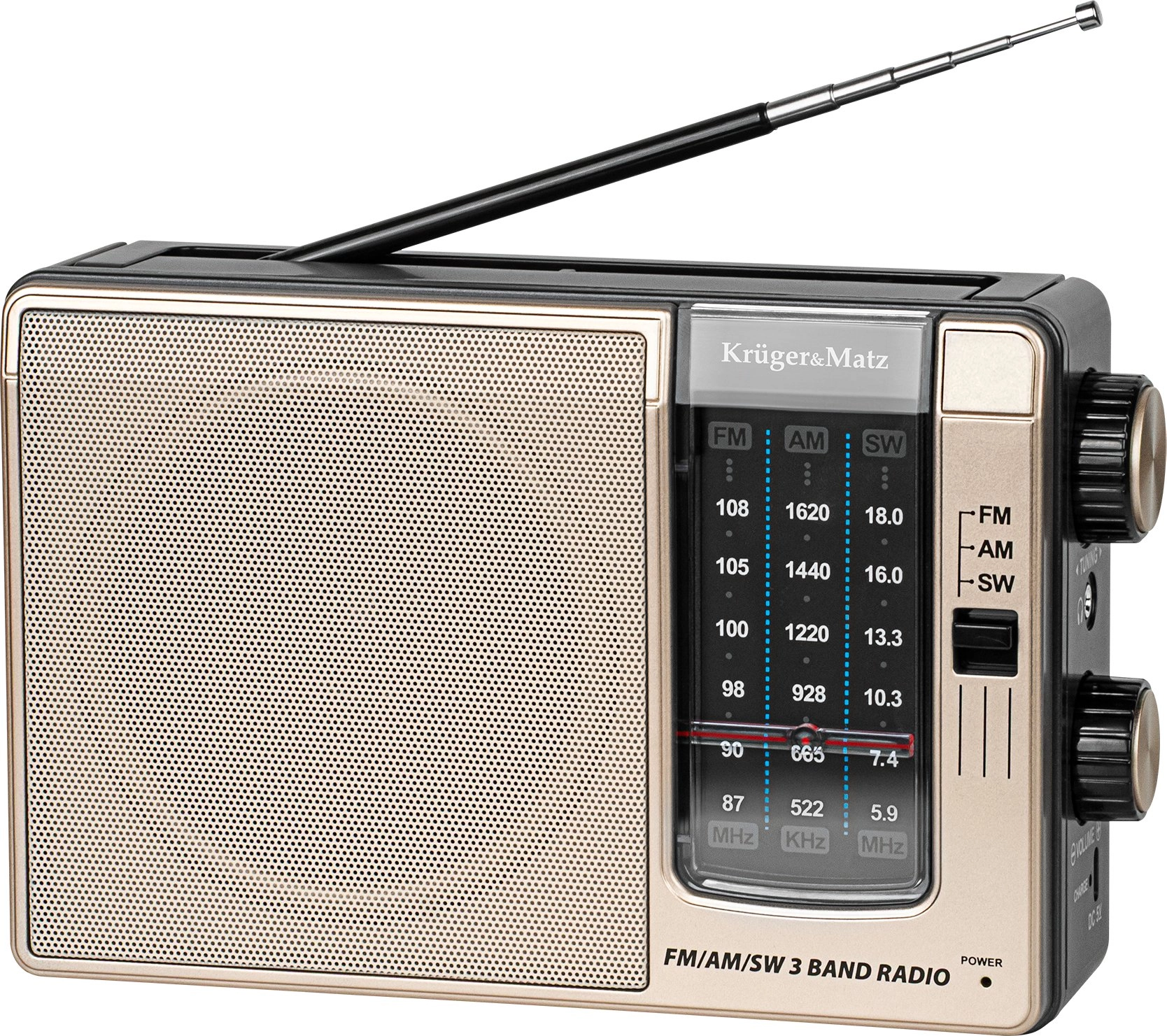 Radio KrugerMatz Portable analog radio model