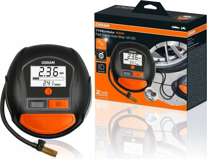 Compresors Osram TYREinflate 1000 OTI1000 4052899620223