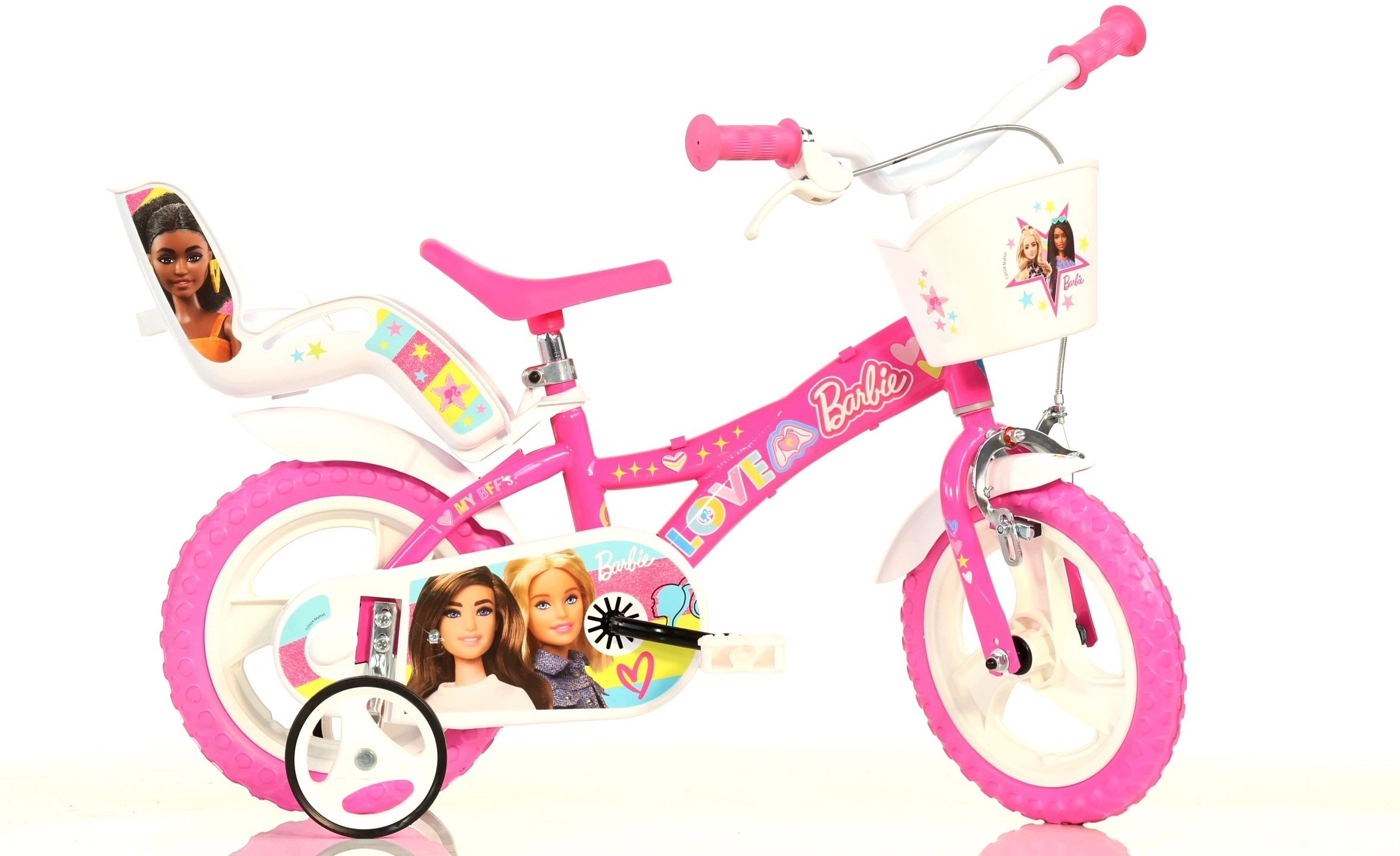 Kubisport Rowerek Dziecięcy 12 Cali Barbie