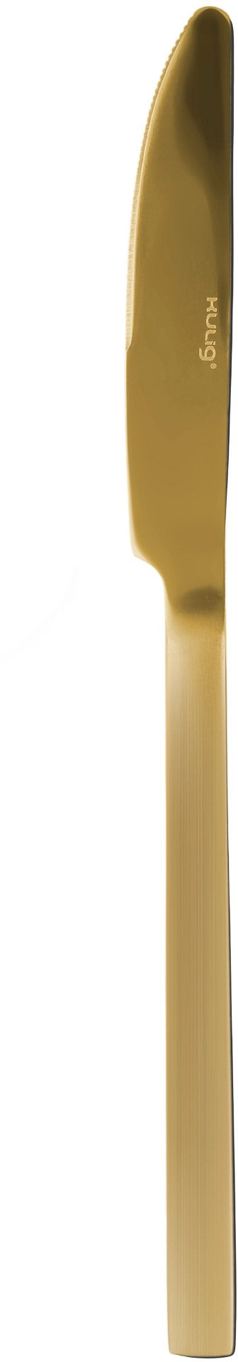 Kulig Dinner knife Piano gold 29095