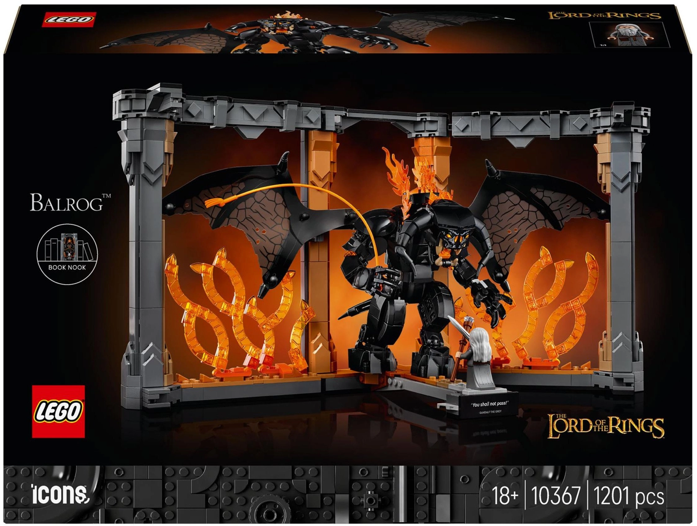 LEGO Icons Book Nook: The Lord