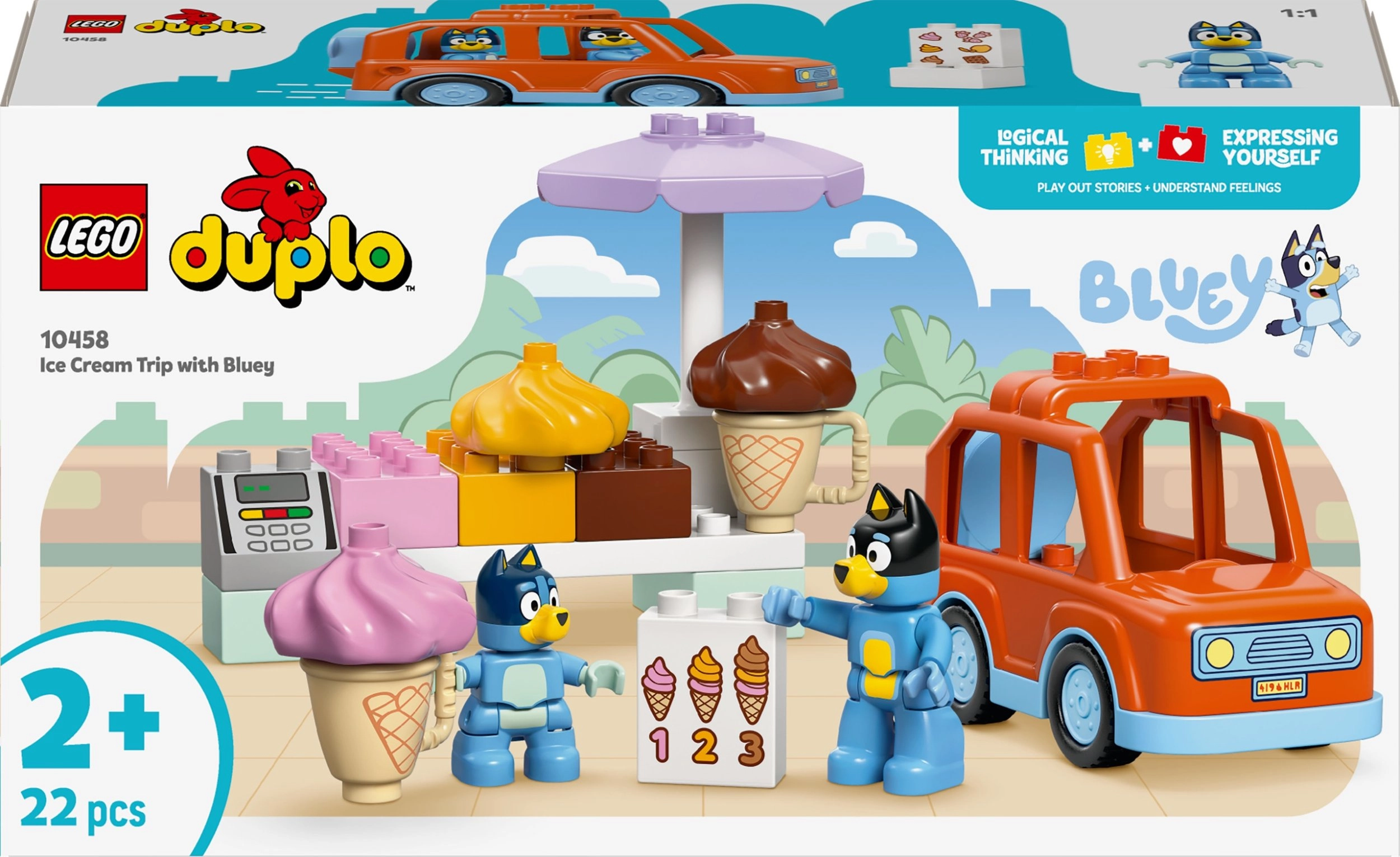 LEGO 10458 DUPLO Bluey````s Ice Cream