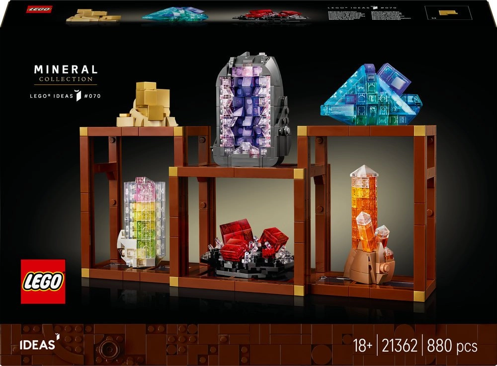 LEGO IDEAS 21362 Mineral Collection 21362