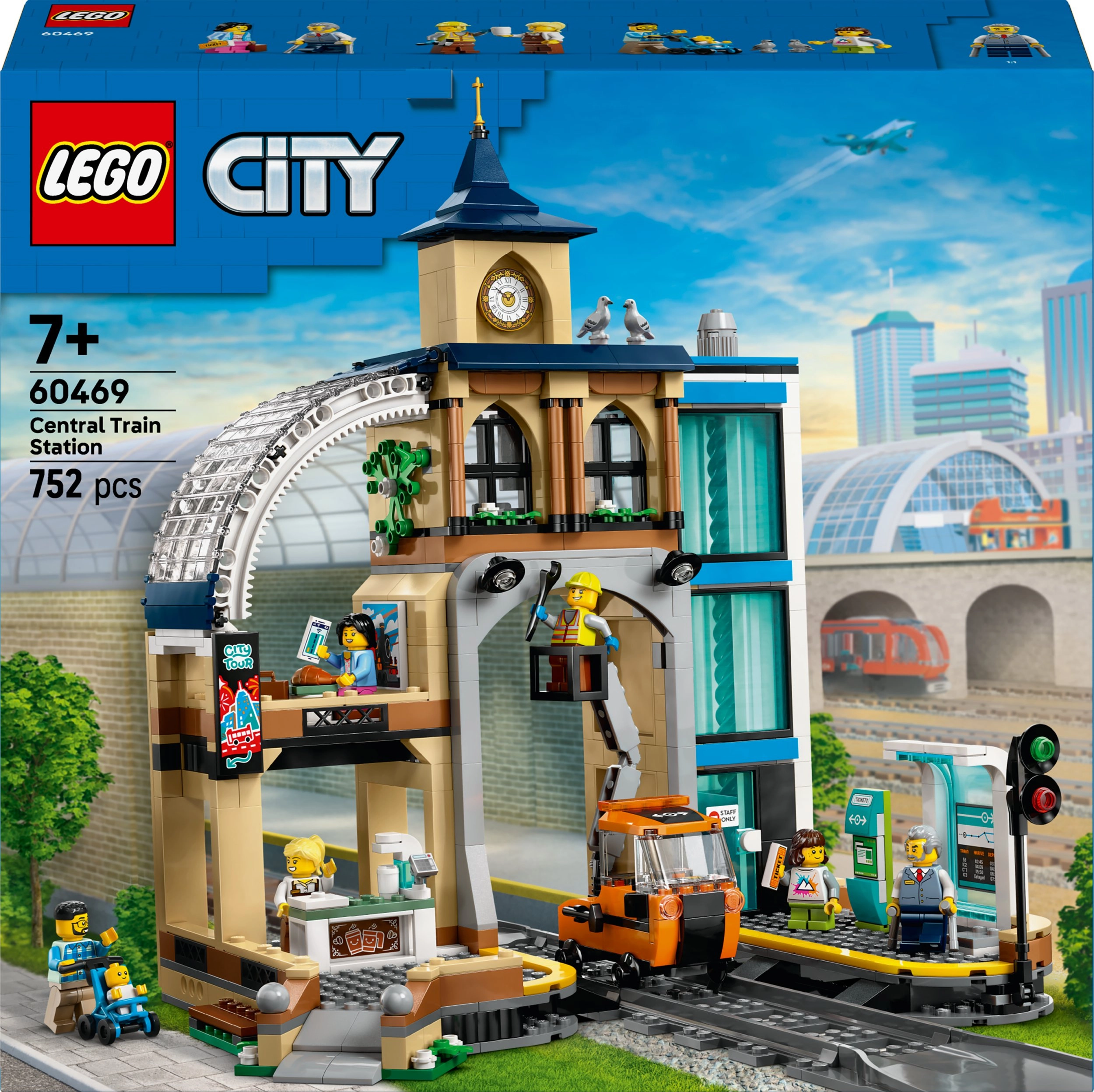 LEGO City Centralny dworzec kolejowy (60469)