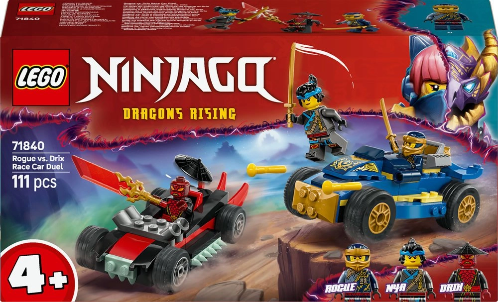LEGO Ninjago - Action-Autorennen: Rogue vs