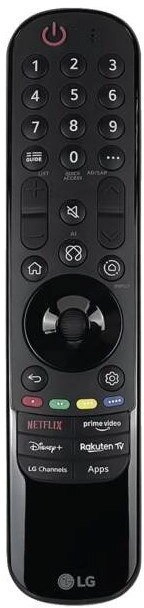 LG MR26GB remote control TV Press