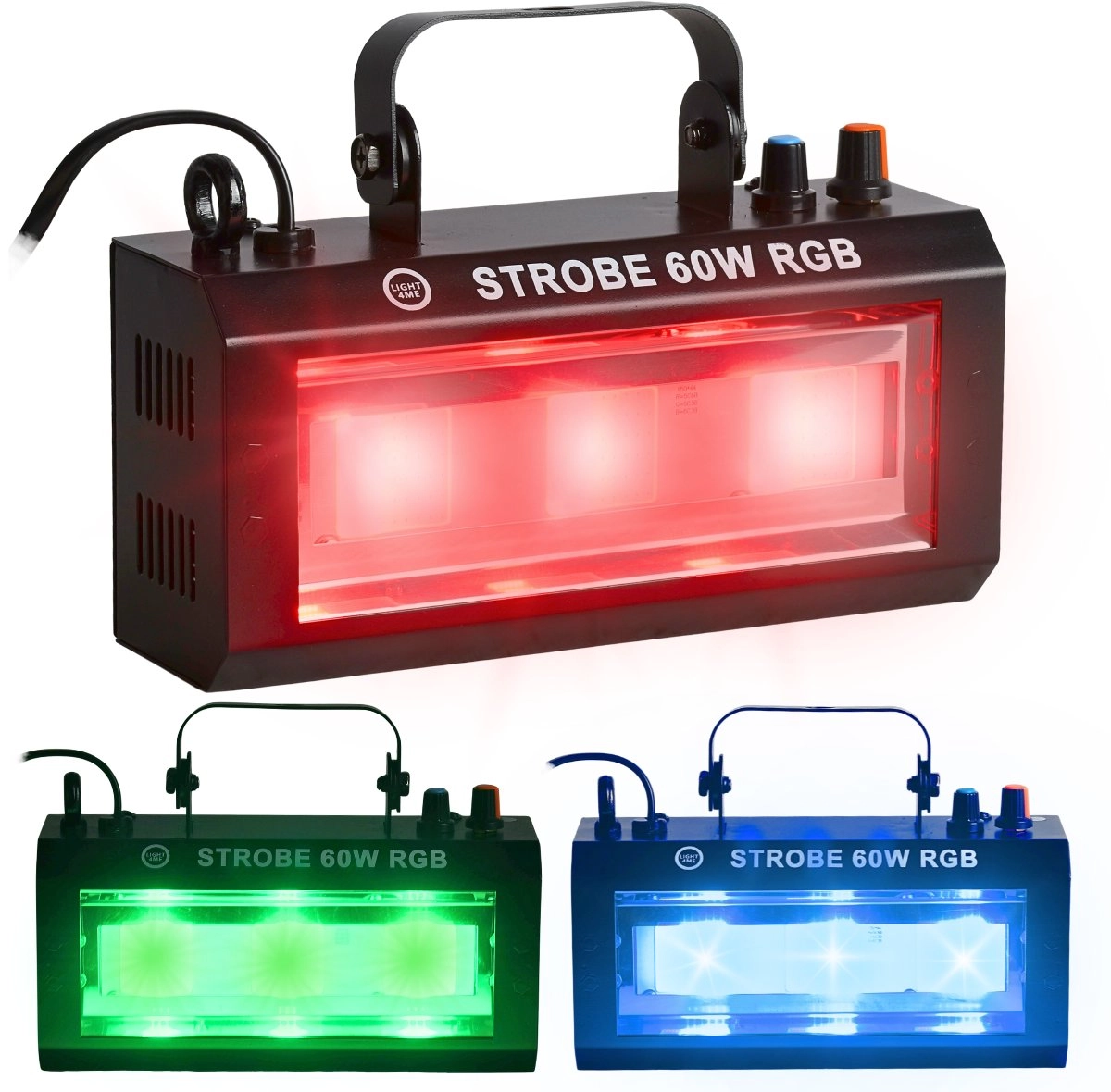LIGHT4ME STROBE 60W RGB lighting effect