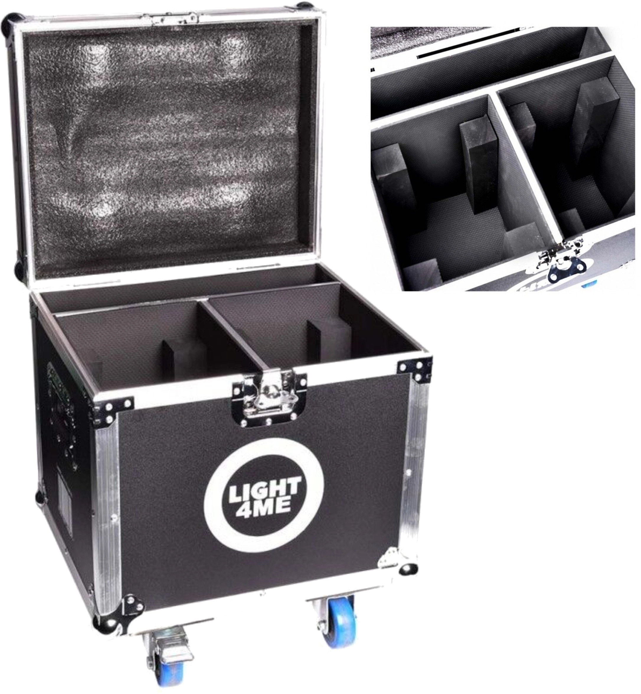 Case for 2 moving heads LIGHT4ME