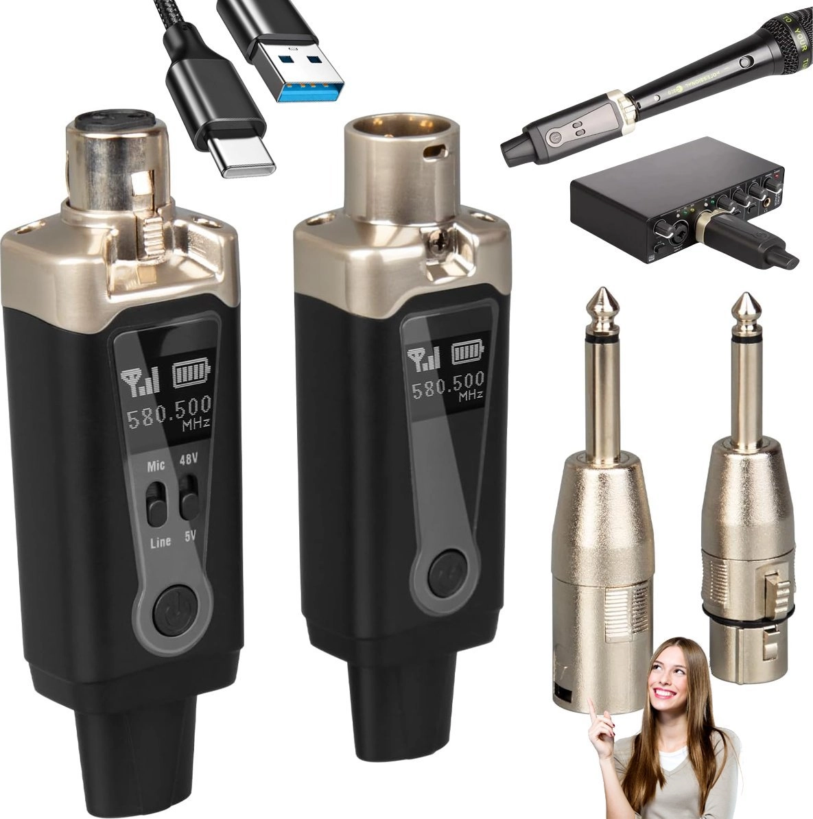 DNA WXLR1 wireless audio transmission system