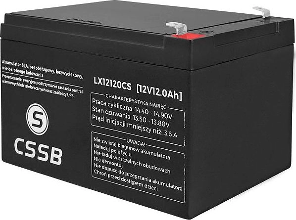 LTC Akumulator 12V/12Ah (LX12120CS) LX12120CS