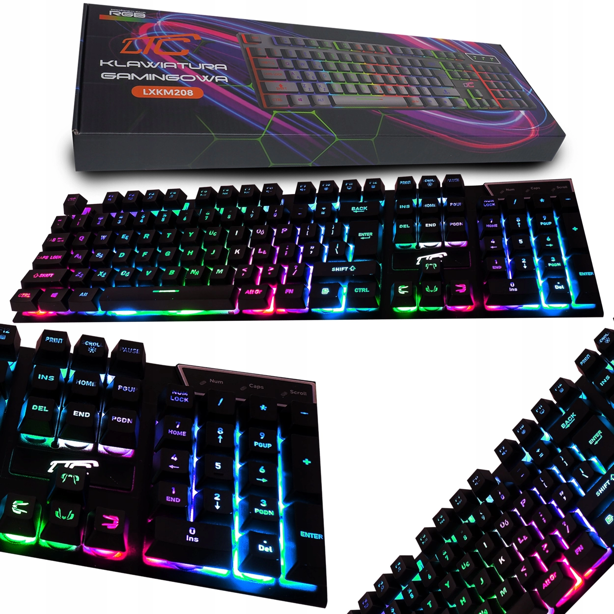 LTC keyboard RGB computer gaming keyboard