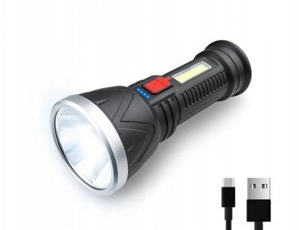 LTC 1-LED XPE+COB hand flashlight 3W