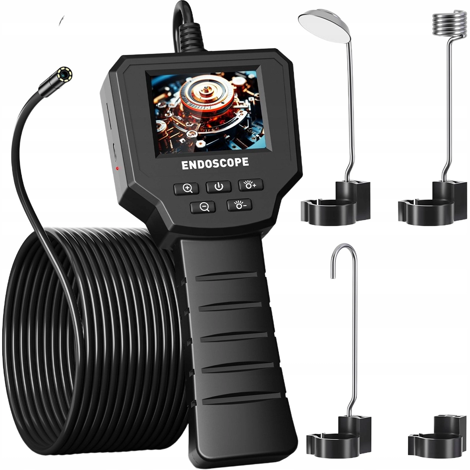 Kamera inspekcyjna endoskopowa LCD 5m HD