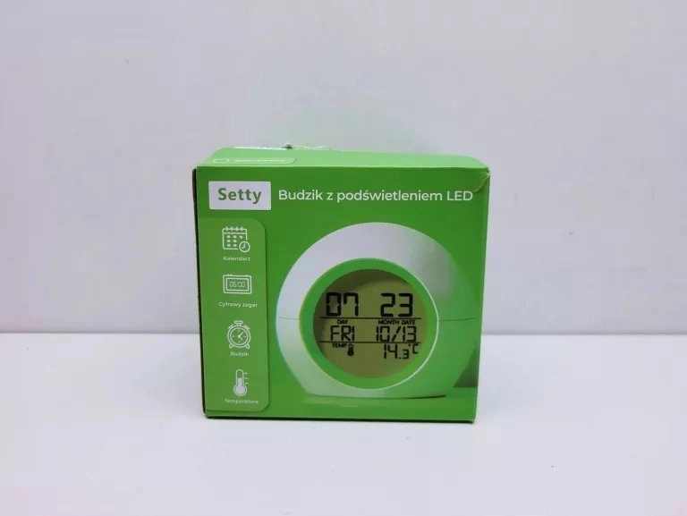 LUK Setty alarm clock with LED