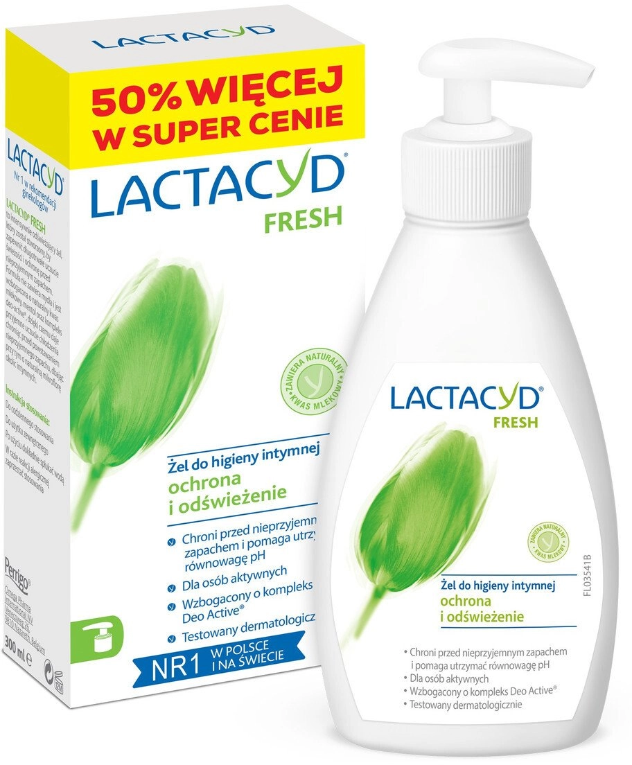 LACTACYD Fresh intimate hygiene gel 300ml