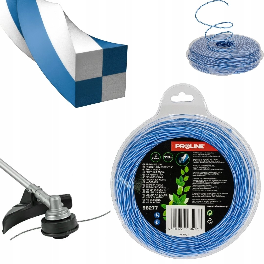 Lahti Pro TWISTED CUTTING LINE CHECKERBOARD