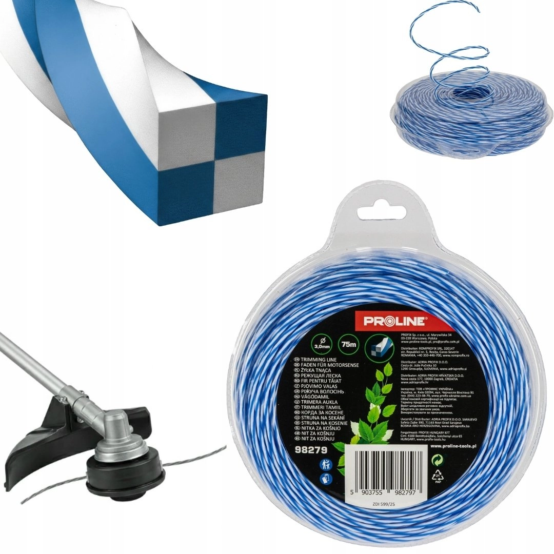 Lahti Pro TWISTED CUTTING LINE CHECKERBOARD