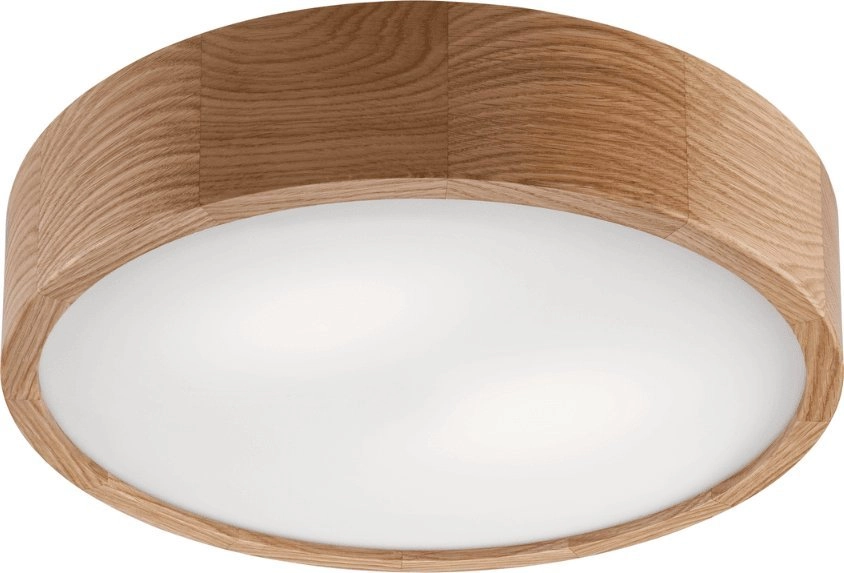 Lamkur ceiling lamp  wooden oak LED