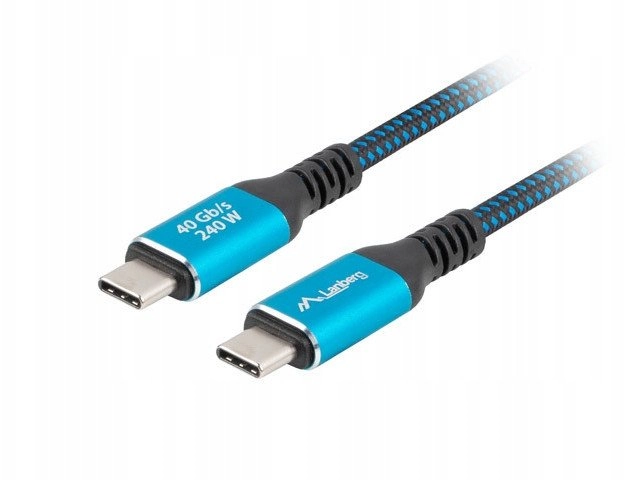 Lanberg CA-CMCM-44CU-0005-BK USB cable USB4 Gen