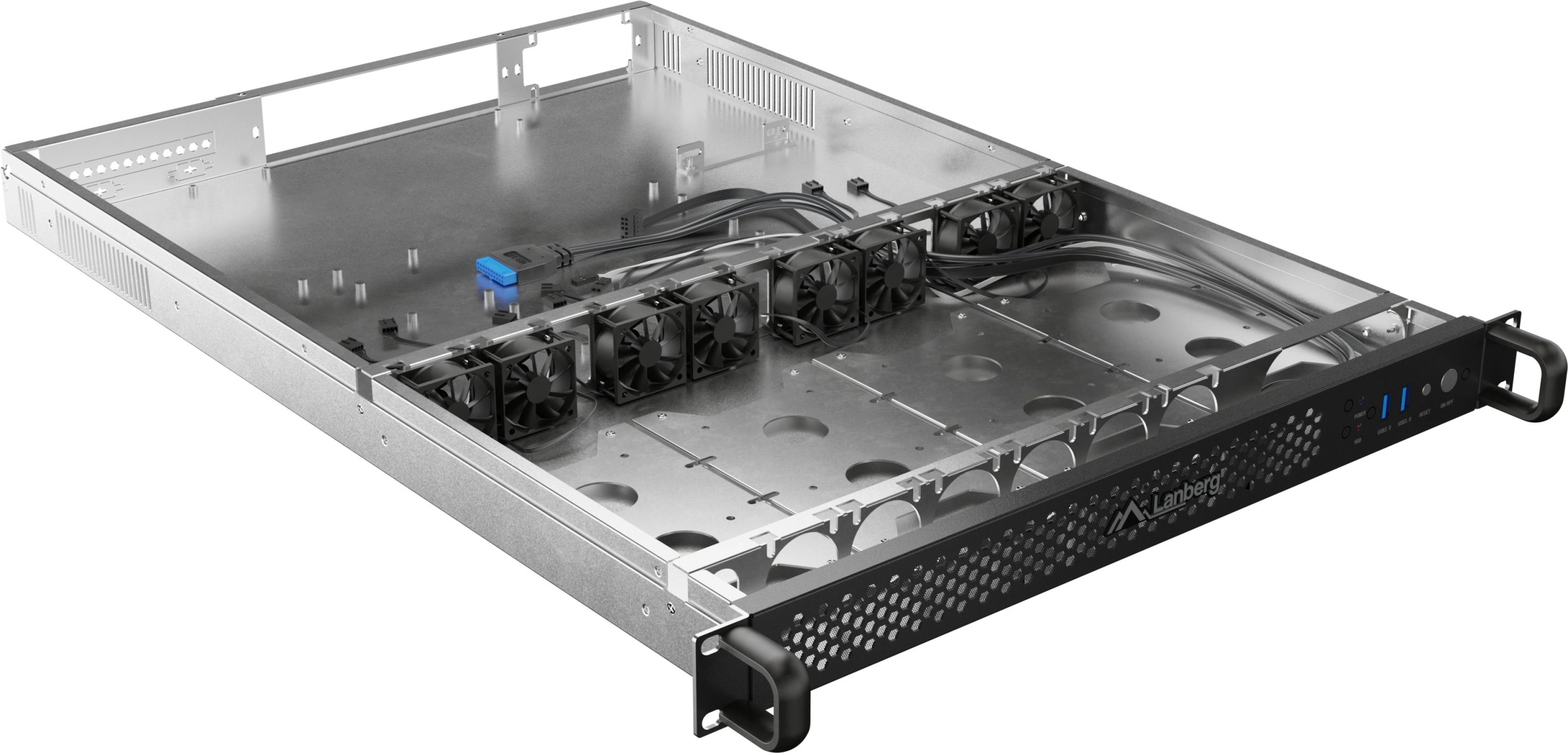 Lanberg SC01-6501-12B modular server chassis Rack