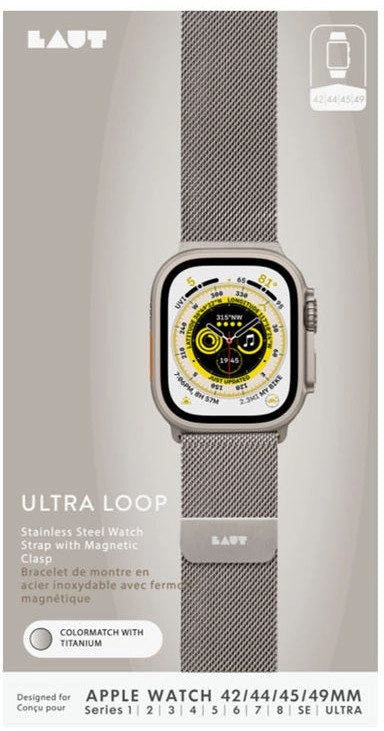 LAUT ULTRA LOOP Titanium steel band
