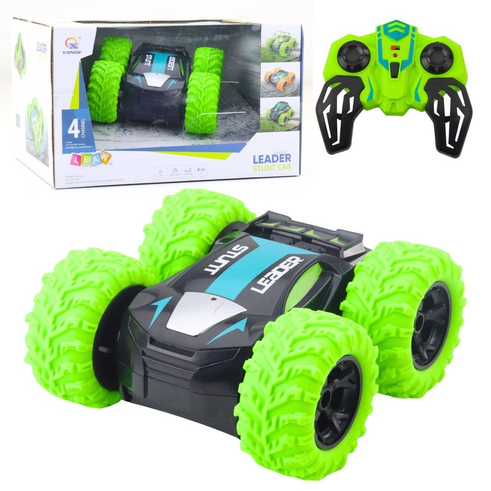 R/C Stunt Car 360 Spins Green