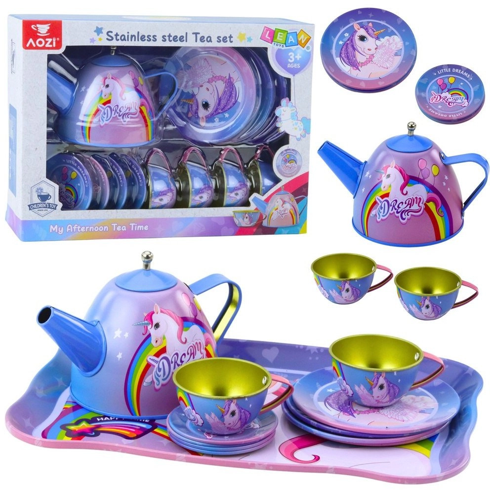 Metal unicorn tea set 15520012 5905991070856