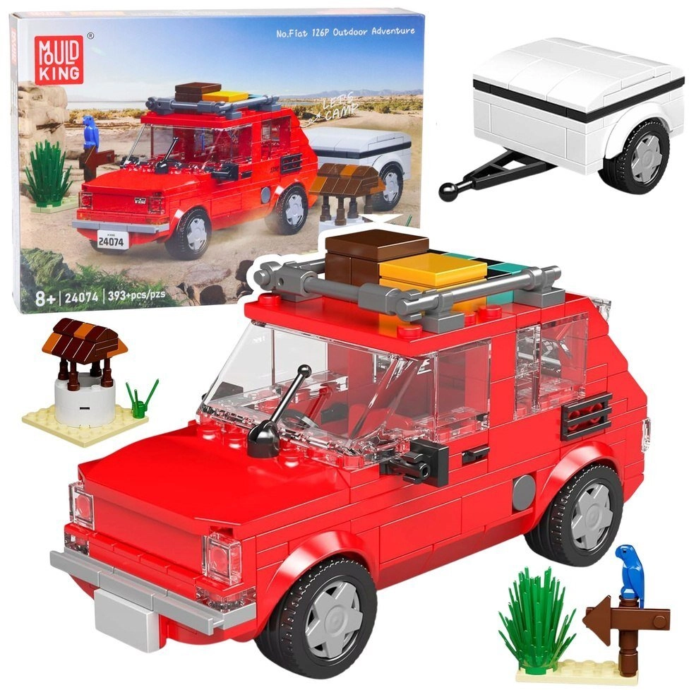 Set of Construction Blocks Fiat 126