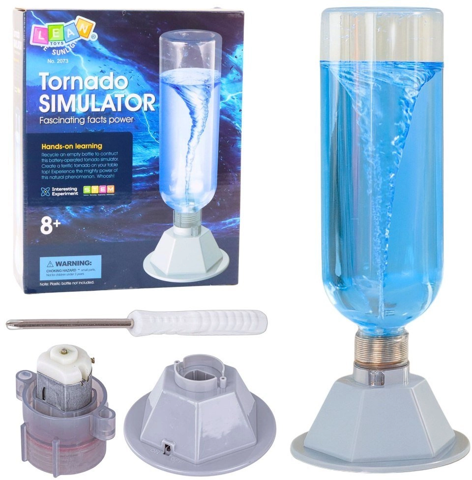 Experimental Educational Tornado Simulator Kit DIY