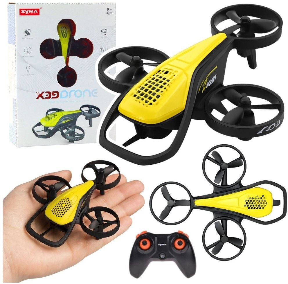 Mini Syma X36 four-axis yellow RC