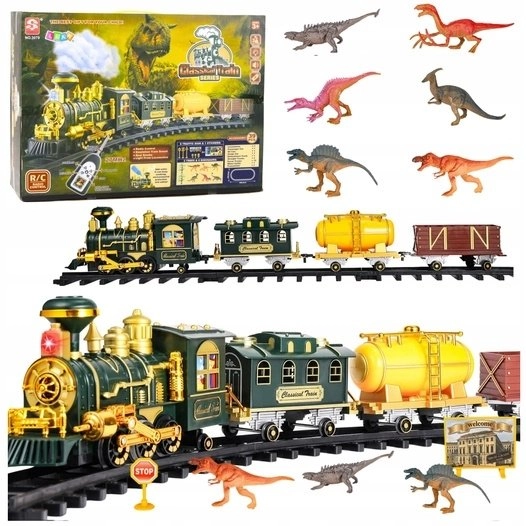 Railway R/C train Dinosaurs light sound